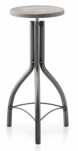 PF Stile Табурет из высокой стали с подставкой для ног