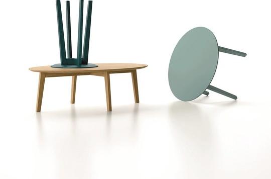 Dall'Agnese Овальный лакированный журнальный столик Zoe sun-id-1386861 - Вид №2