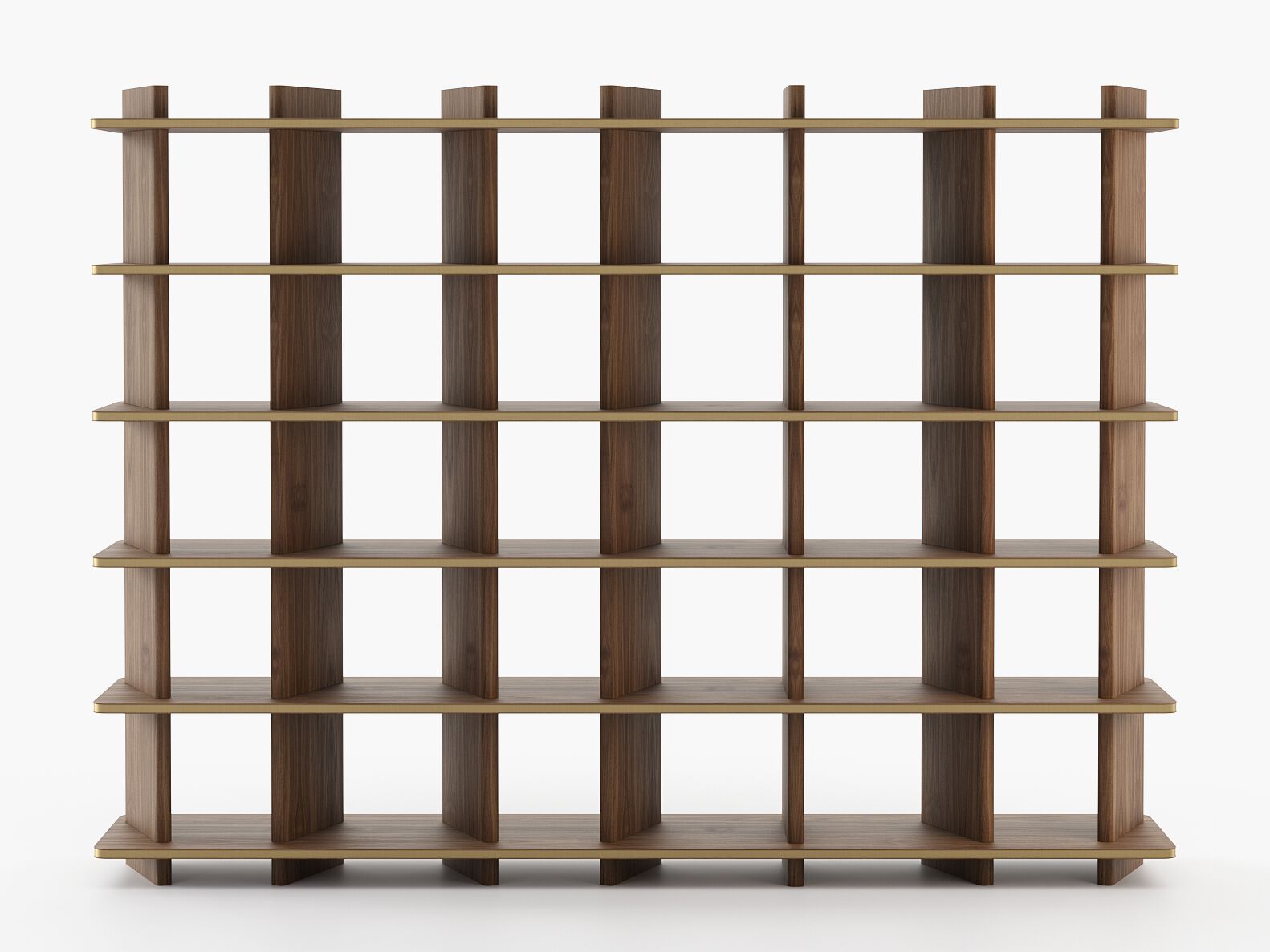 Деревянная двухсторонняя открытая Книжная полка Laskasas Essence ARCH-00135122 - Вид №1