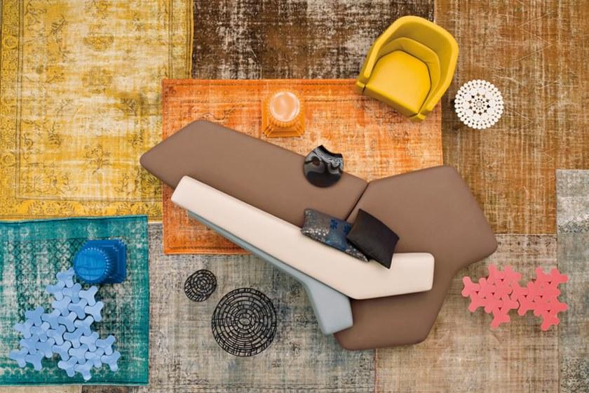 Moroso Модульный диван из ткани или кожи Rift sun-id-1398729 - Вид №2