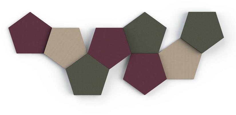 BuzziSpace Акустическая стеновая панель из ткани Buzziblox sun-id-1468904 - Вид №11