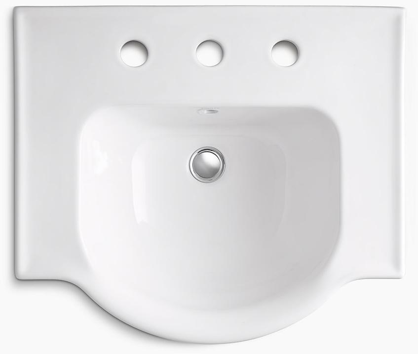 K-5265-8-95 Напольная раковина стоящая прямоугольная Kohler  - Вид №2