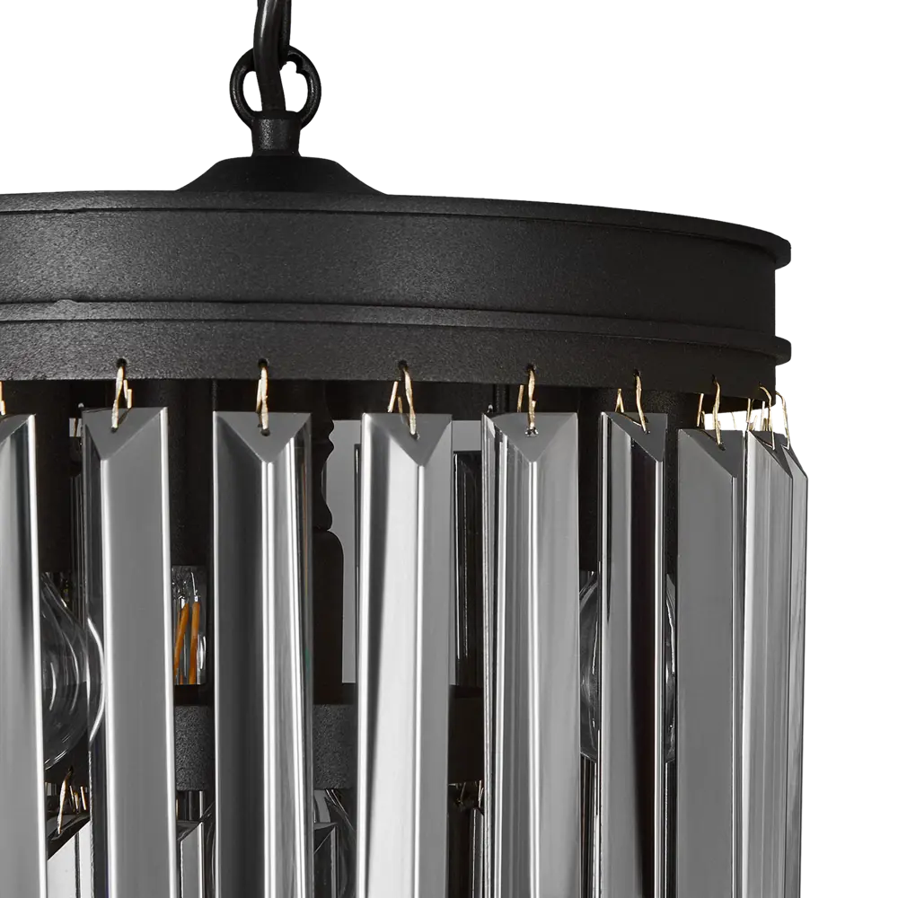 Люстра потолочная Vitaluce Пандора - элегантное черное освещение для интерьера 85630157 STLM-0064663 - Вид №5