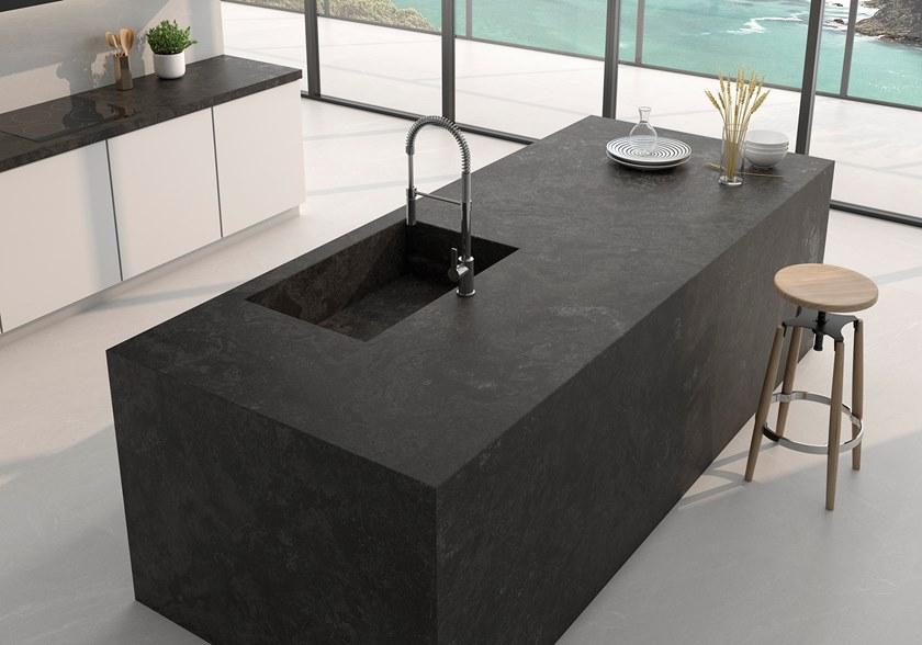 Arklam Кухонная столешница из спеченной керамики с эффектом мрамора 12 mm sun-id-1445008 - Вид №3