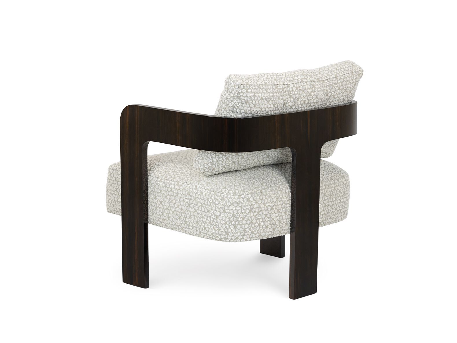 Черное кресло с подлокотниками JOSÉ LEITE DE CASTRO CAROLE ARCH-00047921 - Вид №2