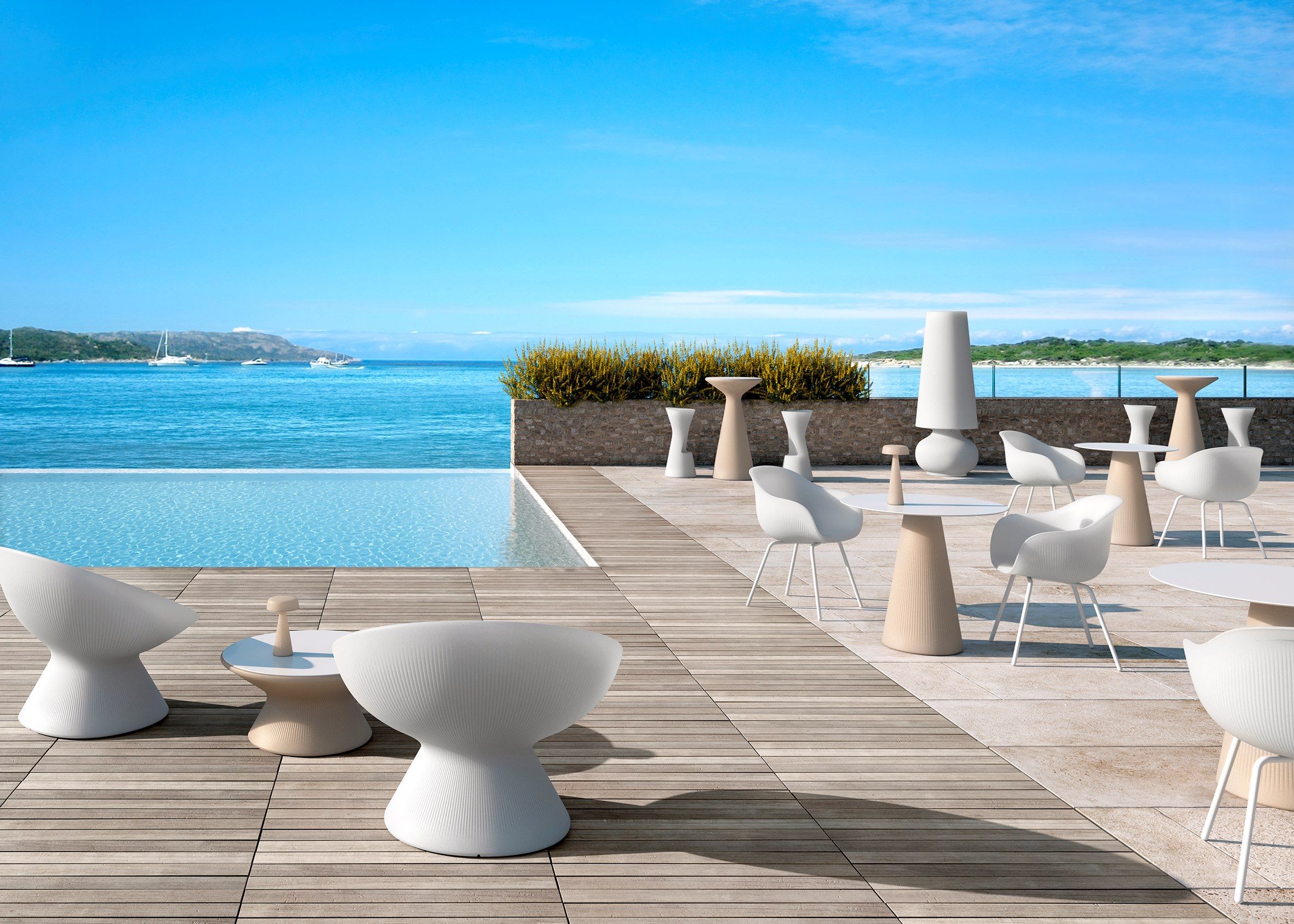 Полиэтиленовое садовое кресло PLUST Fade ARCH-00125947 - Вид №14