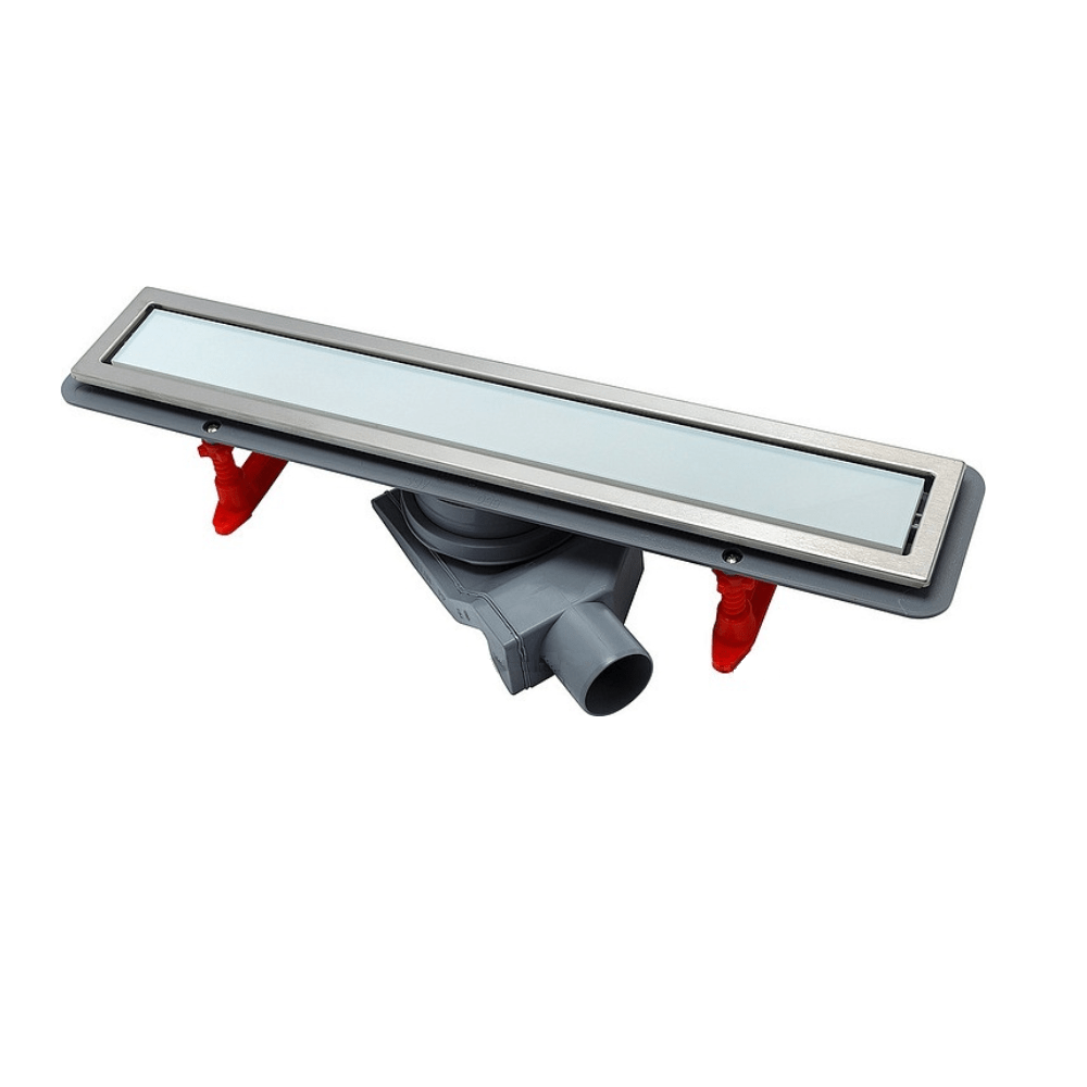 Линейный трап 850 мм CONFLUO PREMIUM WITH WHITE GLASS LINE 13000285 PESTAN  - Вид №1