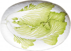 10640792 Taitu Блюдо овальное Taitu "Средиземноморская диета. Салат" 22х31см Фарфор