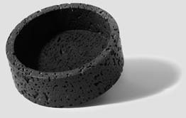 BUZAO Ваза / контейнер из лавового камня Hold sun-id-1481023 - Вид №7