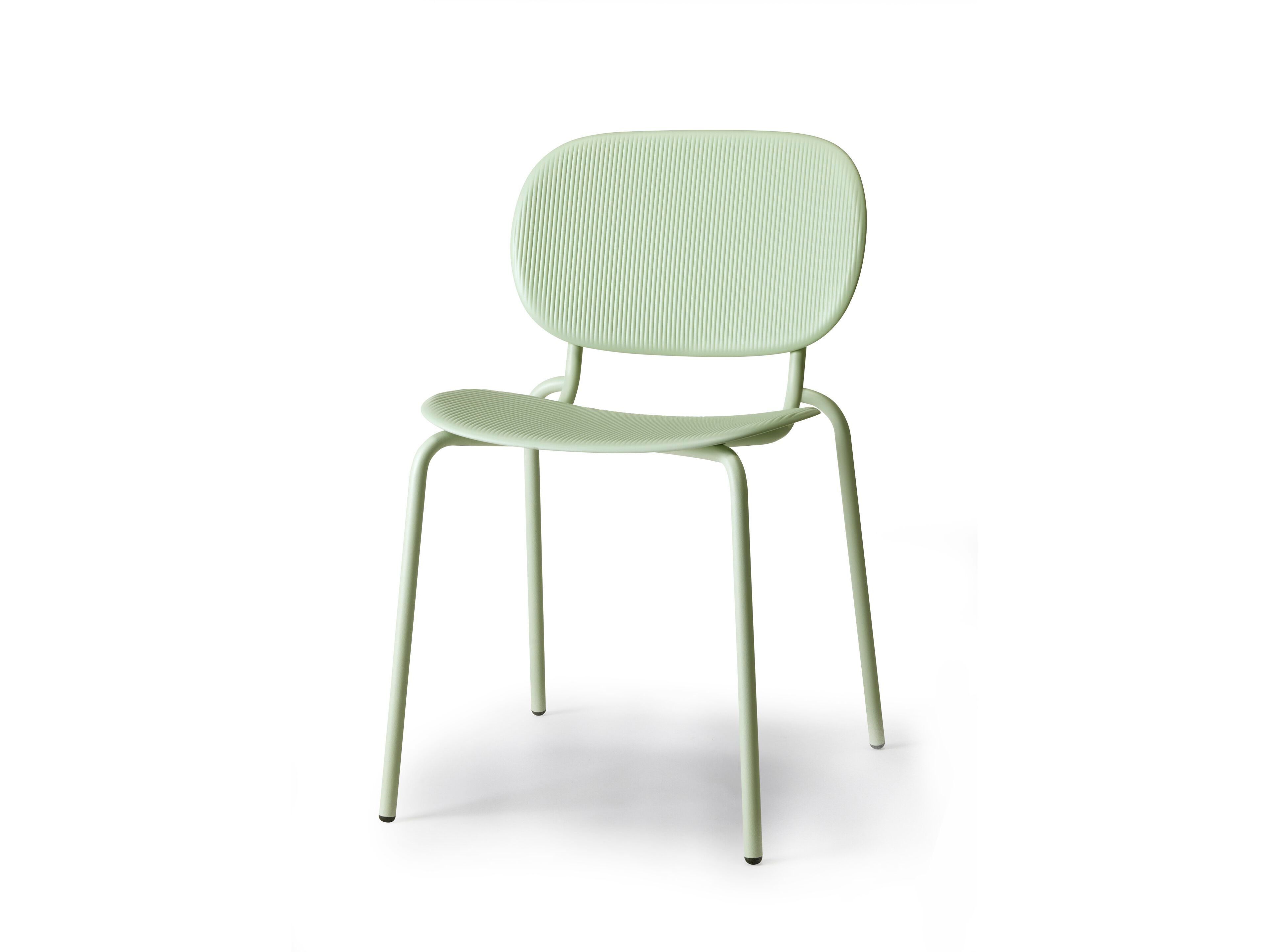 Восстановленный стул инженерного пластика со стальной рамой S-CAB Si-Si ARCH-00032605