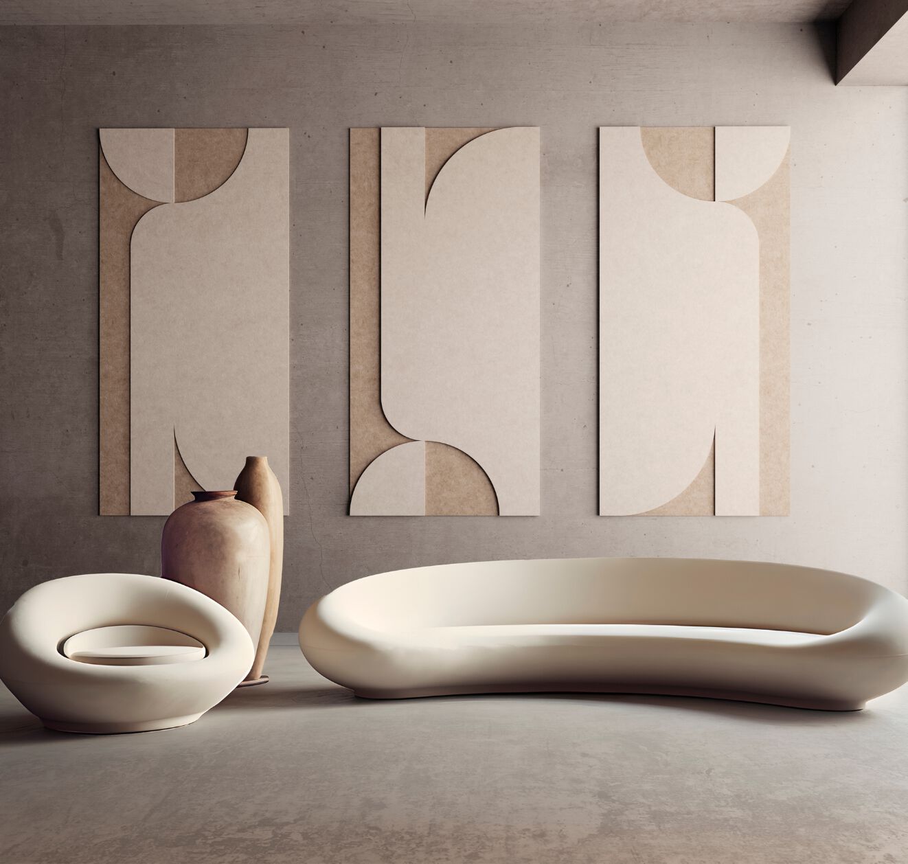 Акустическая панель из полиэфирного волокна ECOcero ECOwall ARCH-00015003 - Вид №1