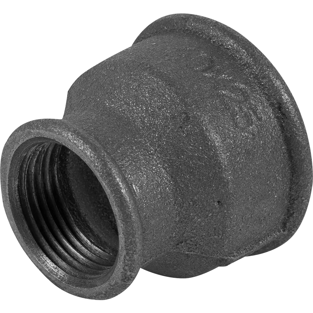 Муфта внутренняя резьба 1 1/2"х1" мм ковкий чугун цвет чёрный 15635834 STLM-2070225 Santreyd 