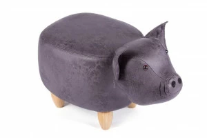 Пуфик на ножках пурпурно-синий "Поросенок" BRADEX HOME  00-3974037 Синий