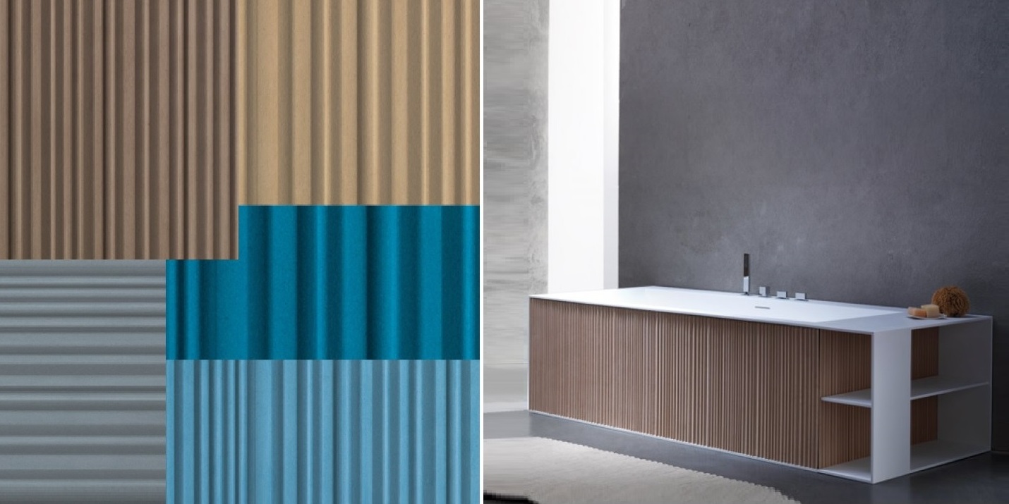 Ванна напольная с панелями Veer 210 см Karolitalia VEERRULE210X90 - Вид №5