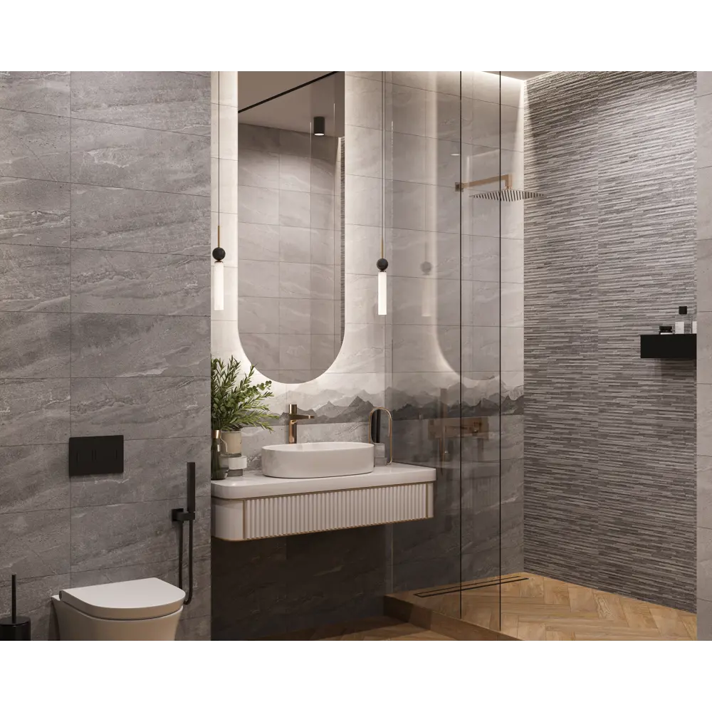Настенная плитка Gracia Ceramica Fog с сахарным эффектом 89231600 STLM-0946191 - Вид №3