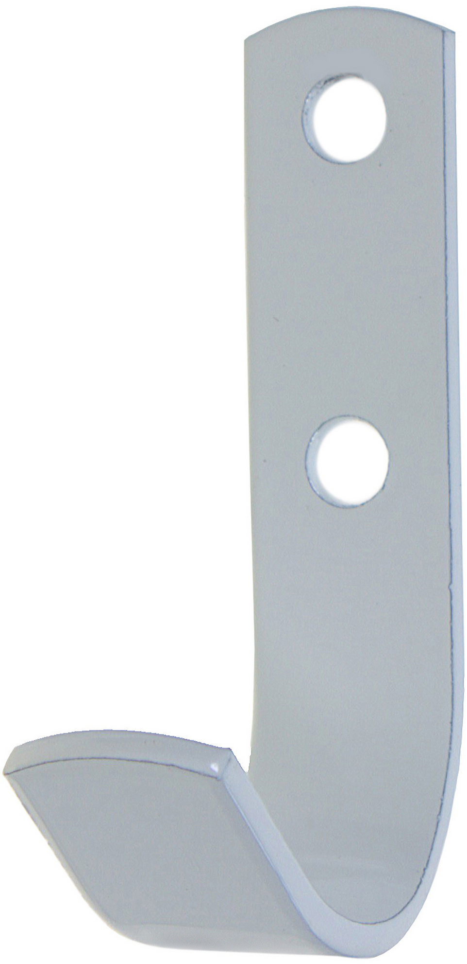 13501904 Крючок для одежды максимальная нагрузка 10 кг сталь 60x40x15 мм сталь цвет белый STLM-0003208 ПЕТРОТЕХ