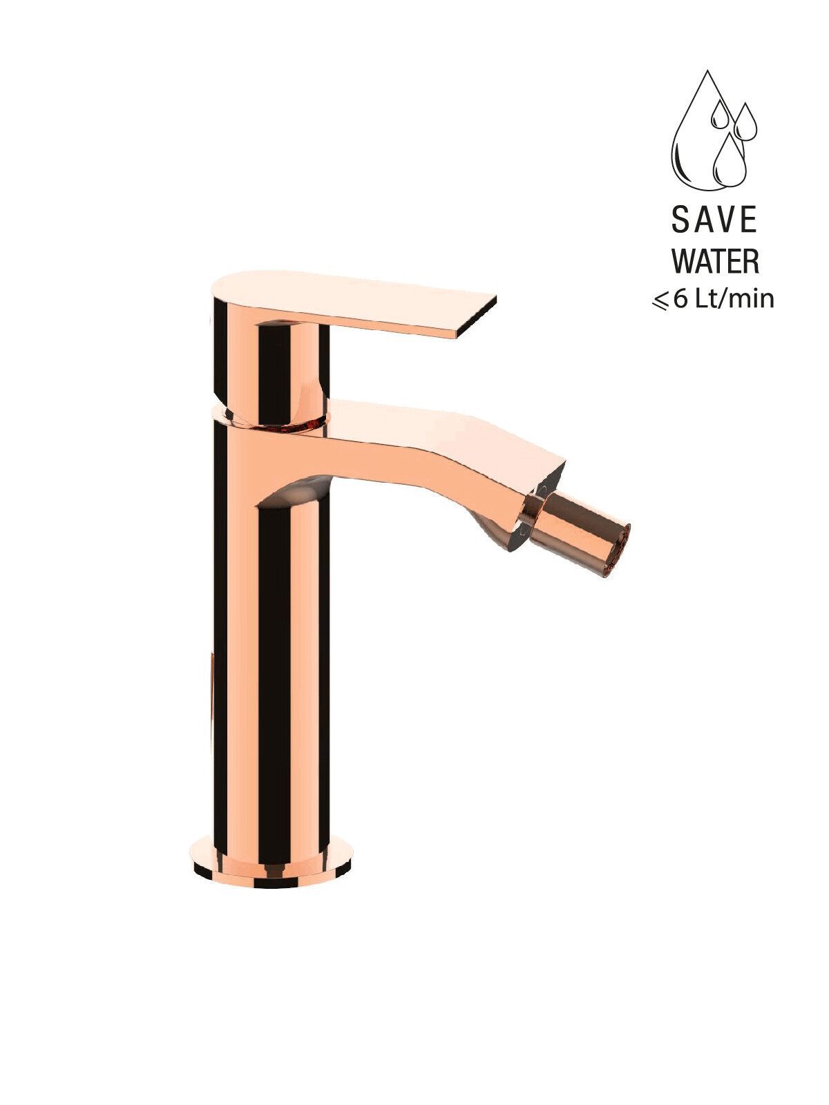 Однорычажный смеситель для биде без слива Rubinetterie Frattini Птолемей ARCH-00120735 - Вид №6