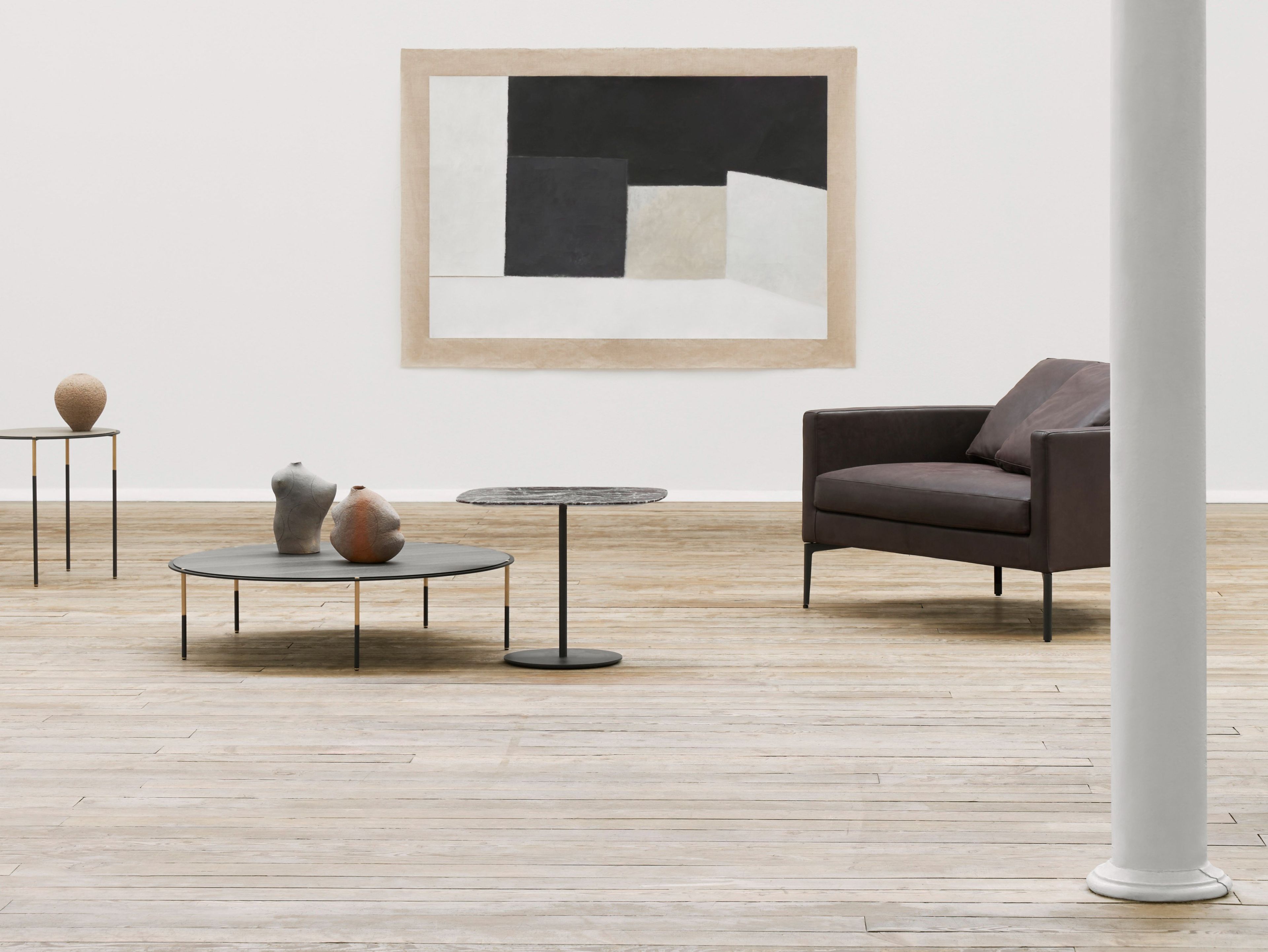 Кожаное кресло с подлокотниками Living Divani клан ARCH-00141459 - Вид №12