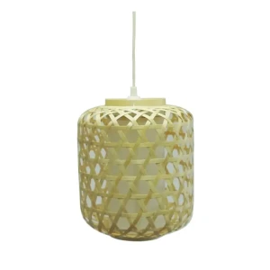 Подвес Inspire Danang 1xE27x60 Вт, 23, 5 см, бамбук 16671343 STLM-2197634