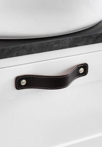 302150 Ручка Eden Коричневая Кожа С Винтом Hafa  Коричневый