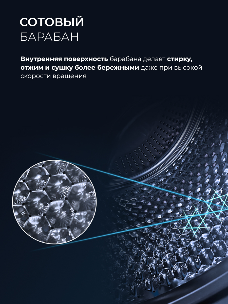 9231663 Стирально-сушильная машина LEX LWM10714LuxIDD черный STDN-0045209 - Вид №8