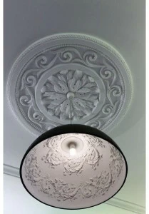 GESSO Подвесной светильник в гипсе  813orn