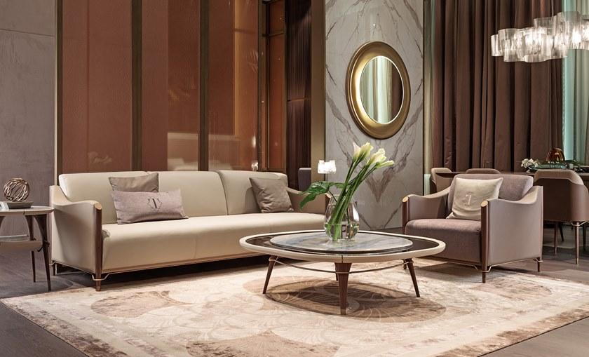 Turri Кресло из ткани с подлокотниками Melting light sun-id-1397042 - Вид №2