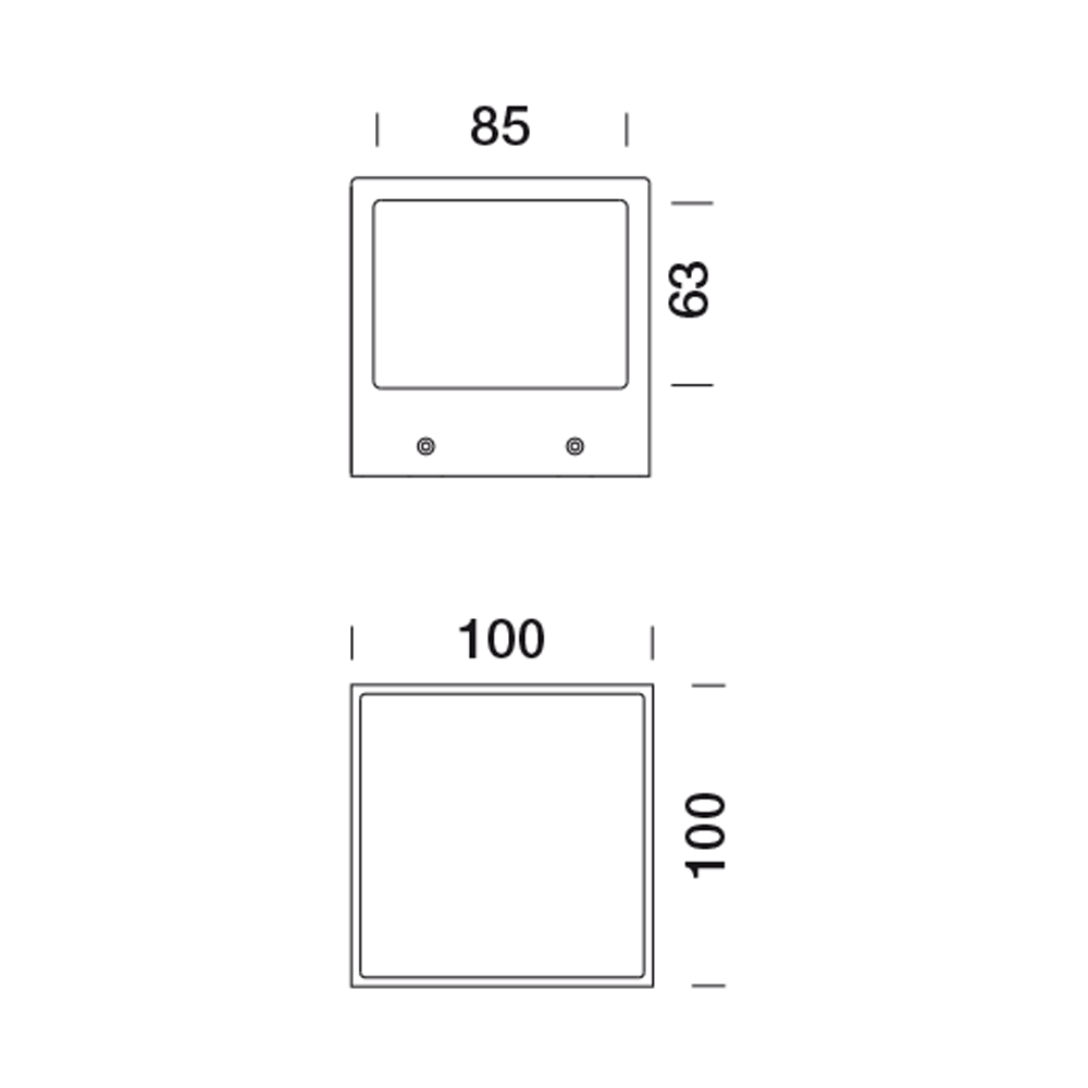 1011661 Подсветка стены Platek MINI ONE Applique  MINI ONE Applique - 1 LED 4000K 1 Opening  - Вид №6