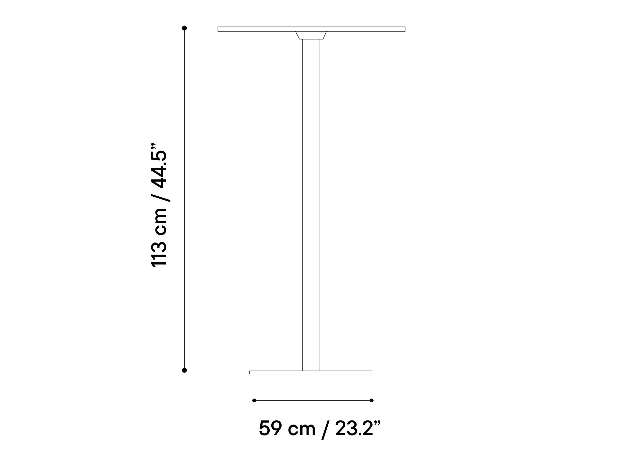 Высокий круглый стол со спицами iSimar Генуя ARCH-00081188 - Вид №8