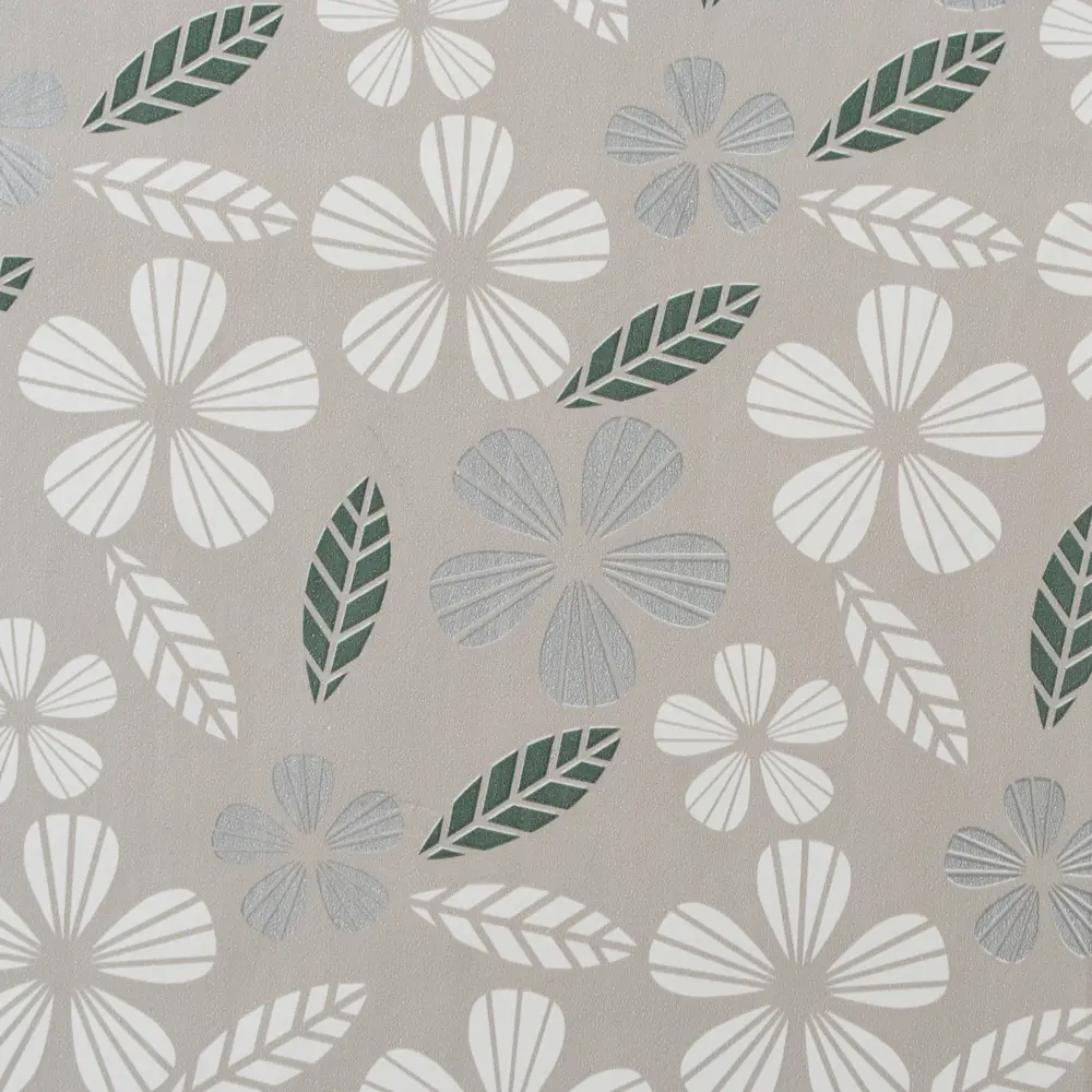 Скатерть Лепестки 135x160 см цвет серый Santreyd STLM-2209847 - Вид №2