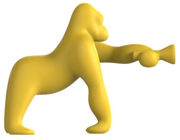 Qeeboo Настольная лампа / торшер из полиэтилена Kong sun-id-1432706 - Вид №7