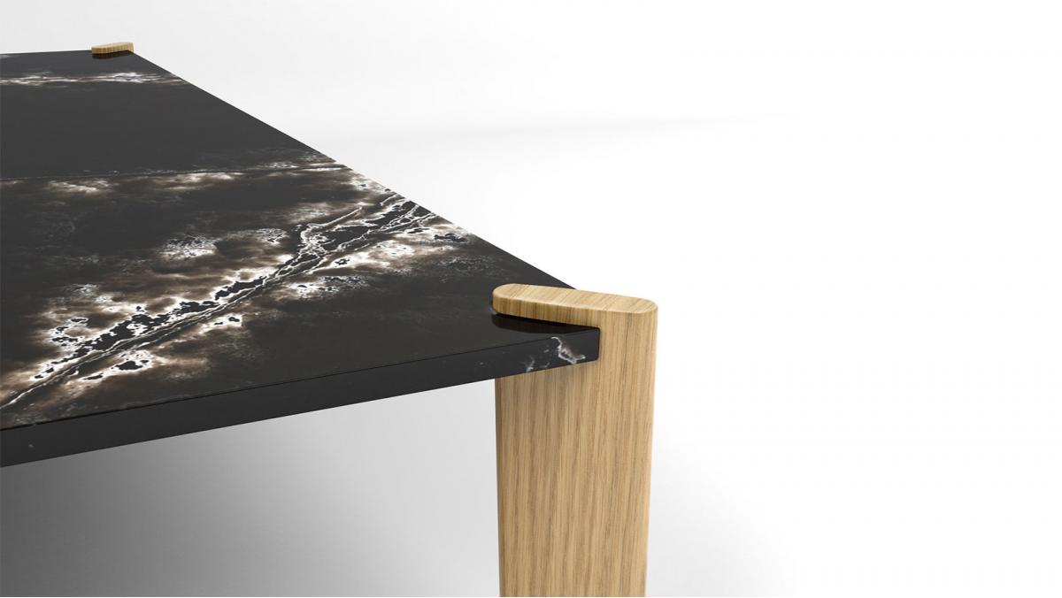 075674 Низкий стол Punt Mobles Bay Santreyd - Вид №2