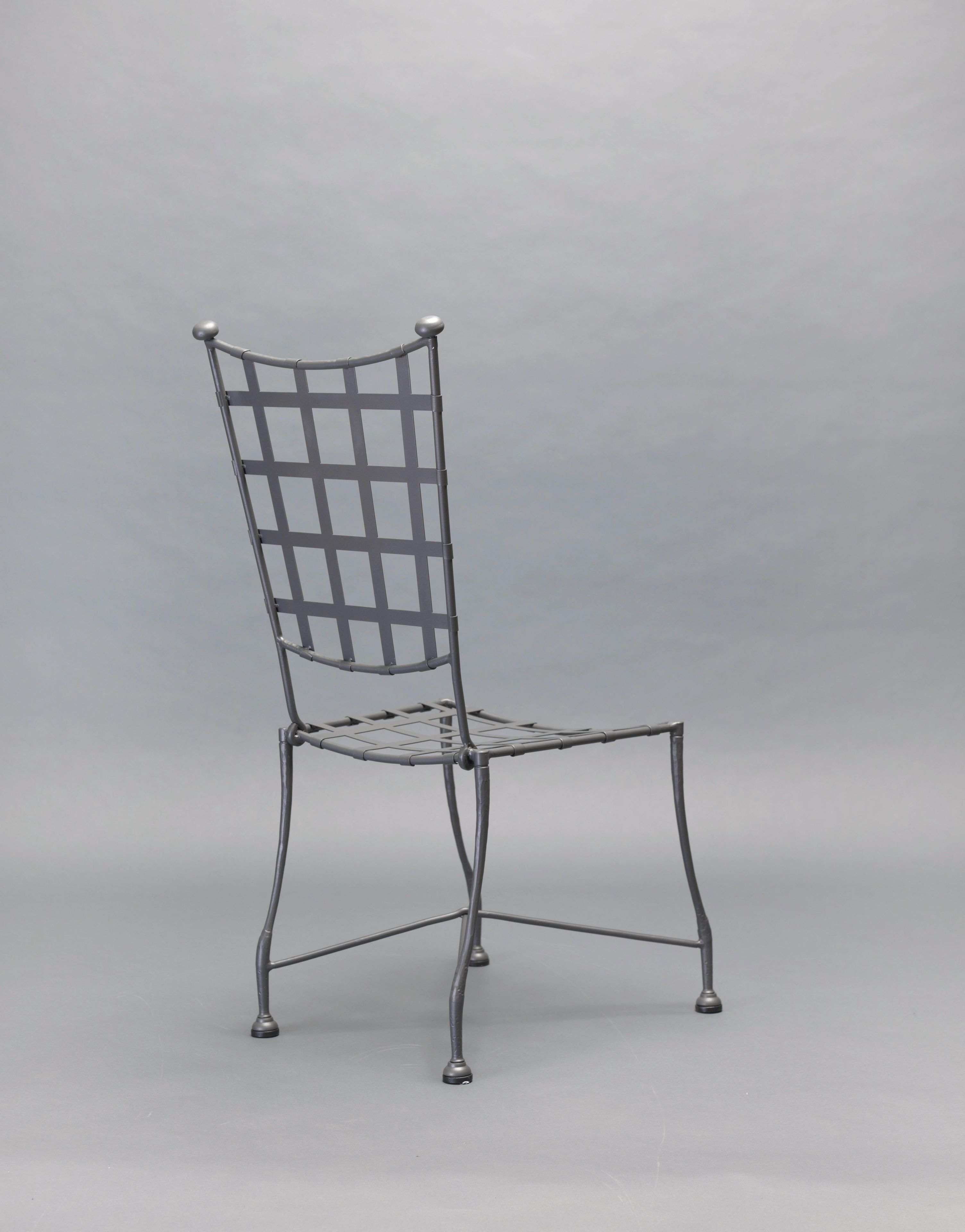 Садовый стул из нержавеющей стали OFFICINACIANI плетение ARCH-00036419 - Вид №2