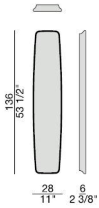 Porada Прямоугольное зеркало в ореховой раме Iron sun-id-1400359 - Вид №3