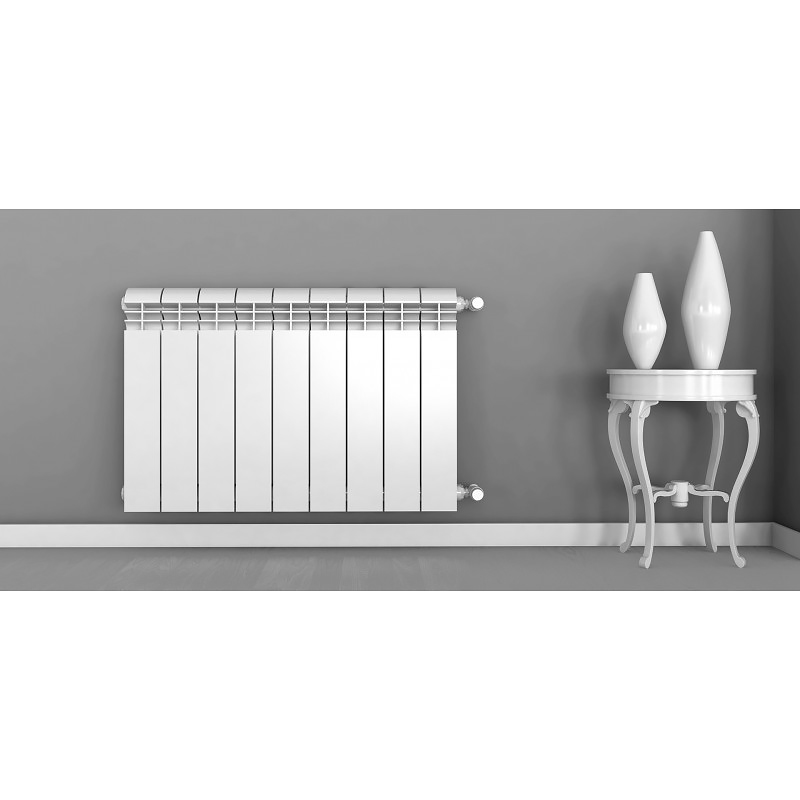 Радиатор биметаллический Rifar Base 500/100 9 секций RB50009 - Вид №4