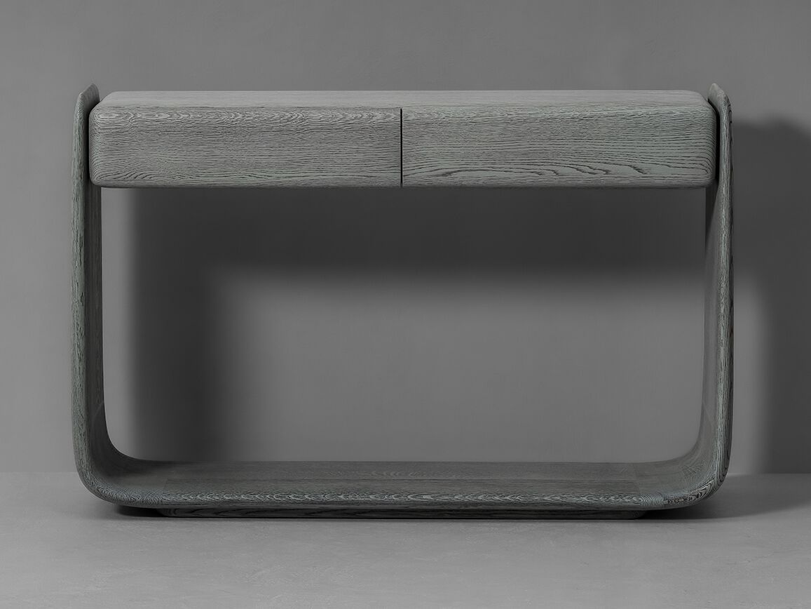 Прямоугольная дубовая консоль с ящиками Van Rossum Tenere ARCH-00116265 - Вид №1