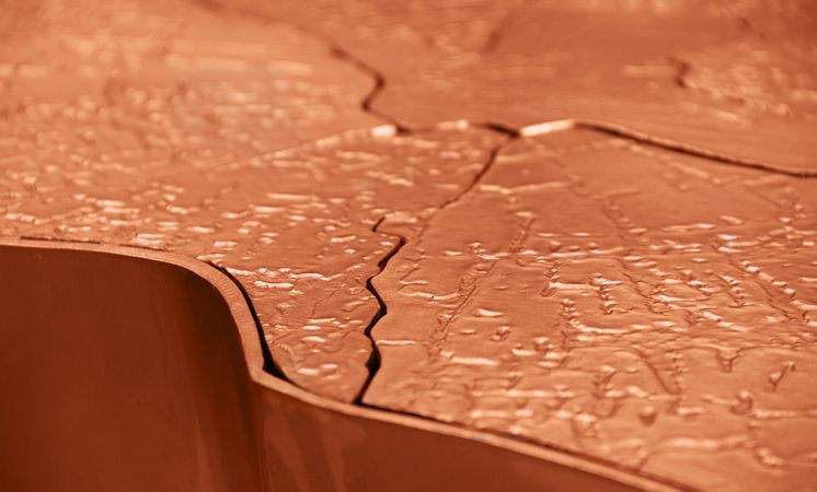 0-215 Медный центральный стол Eden Boca Do Lobo  - Вид №16