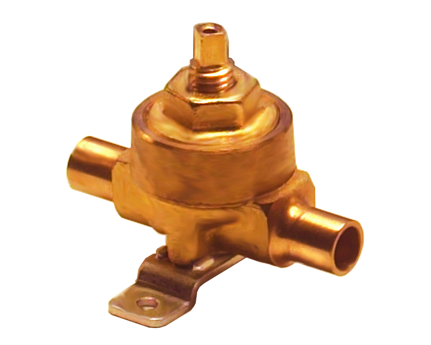 Danfoss BML — Запорные мембранные клапаны с ручным управлением BMT 6 Клапан запорный трехходовой 009G0105  - Вид №13