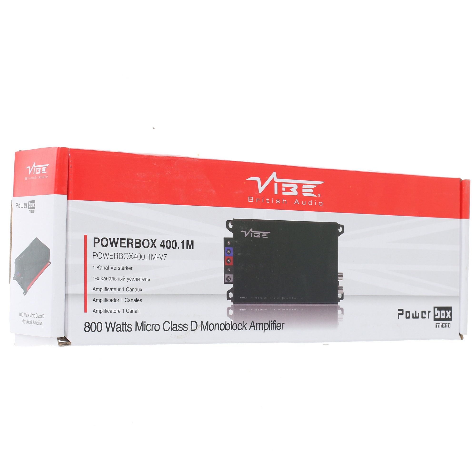 1306146 Усилитель Vibe POWERBOX400.1M-V7 STDN-0028333 - Вид №6