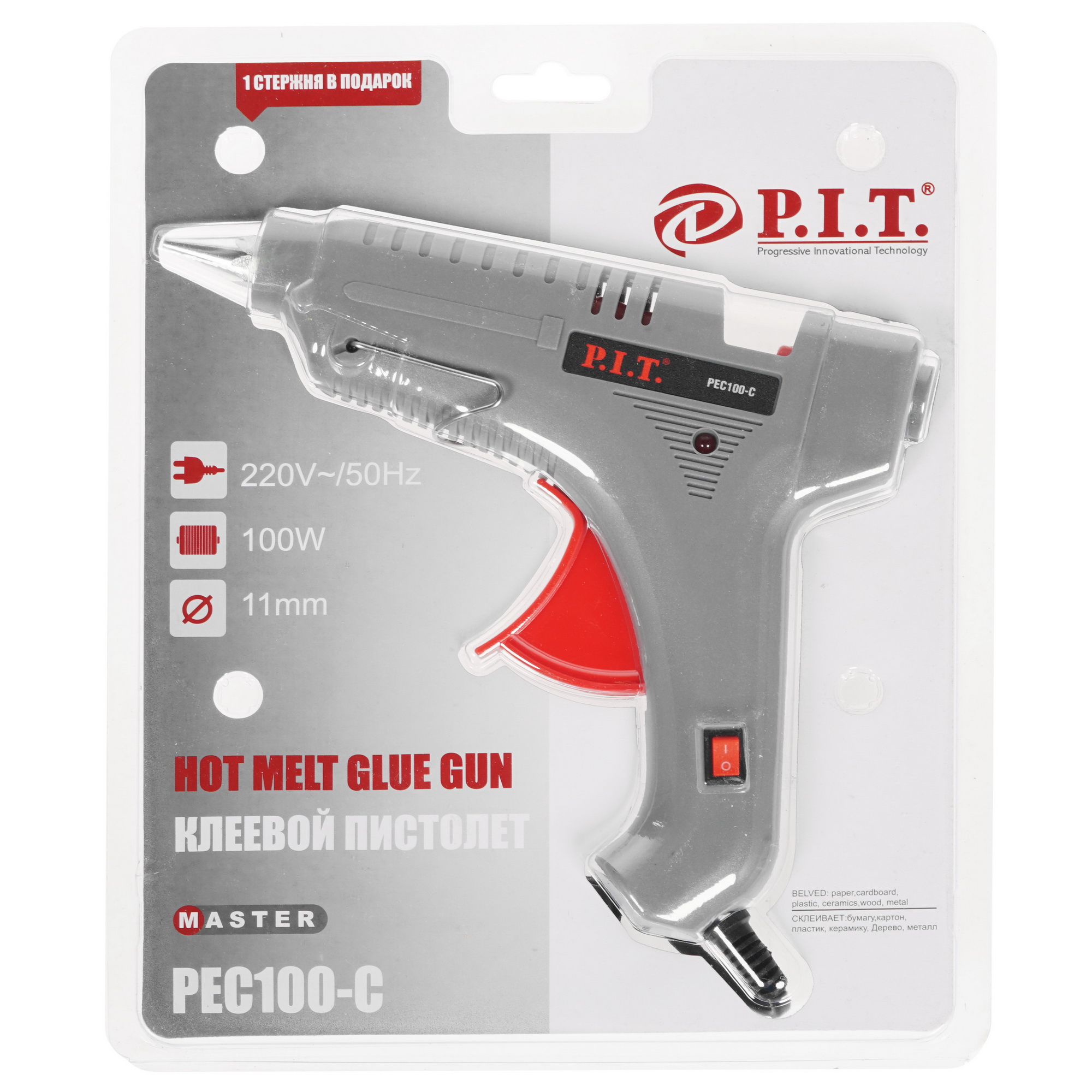 Клеевой пистолет P.I.T. PEC 100-C 8141764 PIT STDN-0117127 - Вид №6