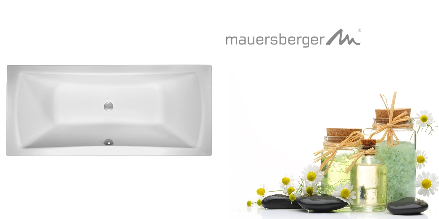 Mauersberger Ванна минеральная прямоугольная 180x80 AMOS 6018080201 - Вид №1