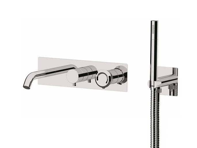 Однорычажный утопленный набор ванны с пластиной Remer Rubinetterie Element ARCH-00031738