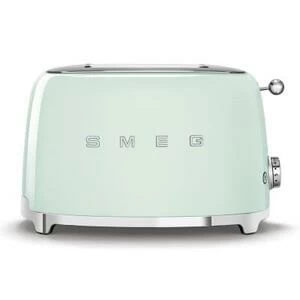 Тостер Smeg на 2 ломтика, зеленый