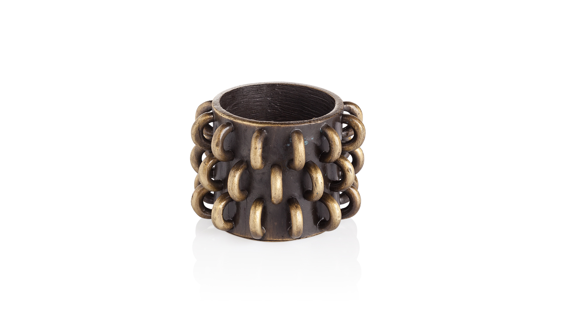 10609810 Кольцо для cалфетки Медное L’Objet США  - Вид №1