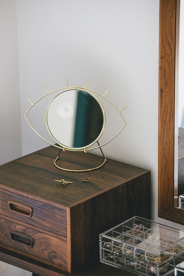 DYCYCLOTM Зеркало настольное cyclops, золотое Doiy  - Вид №1