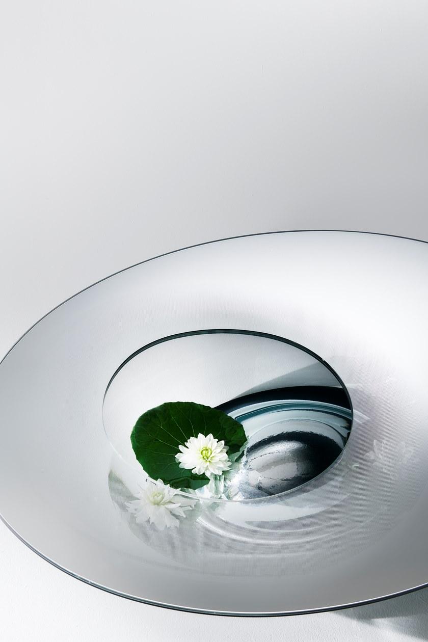 Glas Italia Овальный журнальный столик из хрусталя sun-id-1430906 - Вид №6