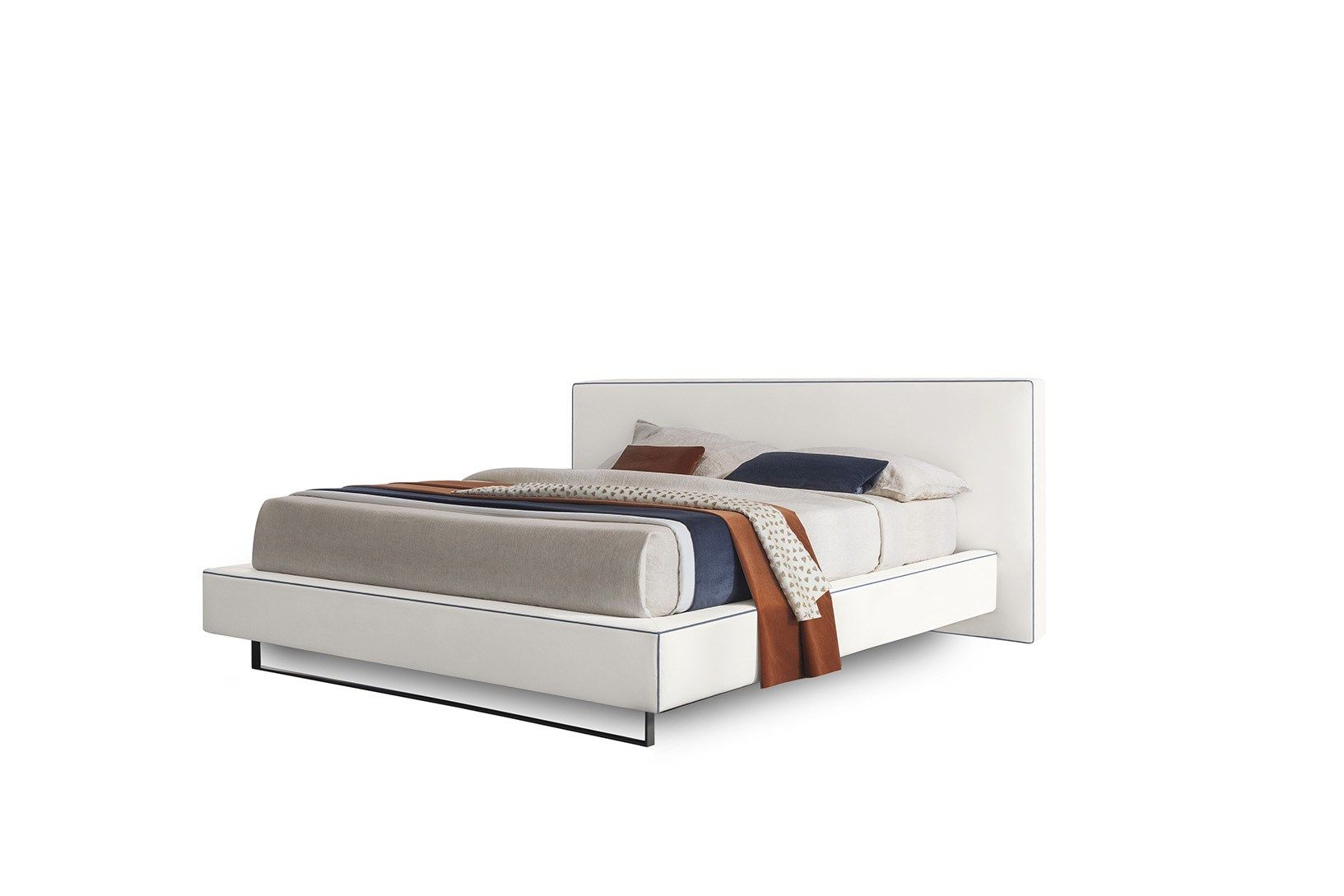 Двуспальная кровать для хранения ткани с мягким изголовьем Felis Bedstories ARCH-00105228 - Вид №10