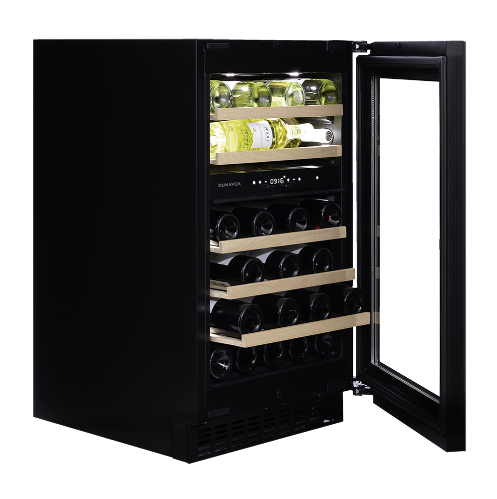 9179744 Винный шкаф Dunavox DAUF-38.100DB.TO черный STDN-0064199 - Вид №2