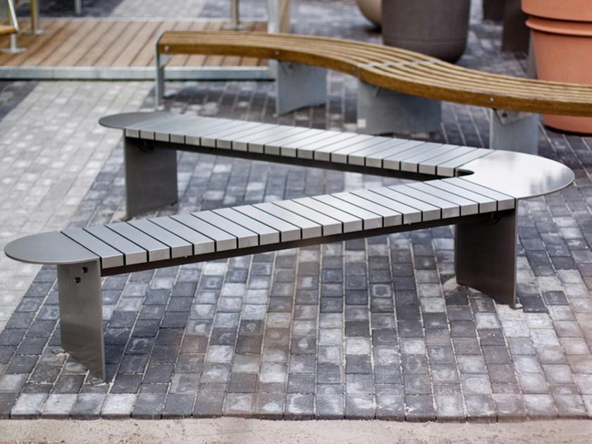 VESTRE Модульная скамья из стали и дерева без спинки Vroom sun-id-1463869 - Вид №14