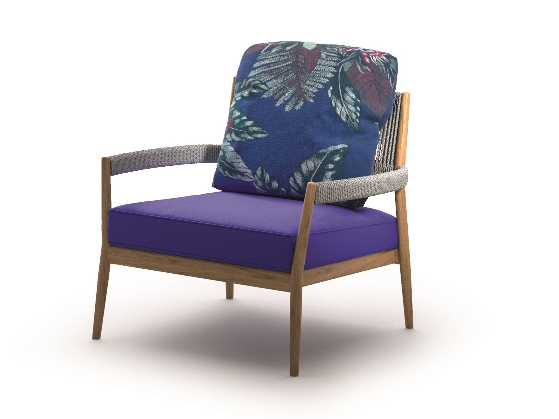 Ткань сад стул с подлокотниками CASSINA Dine Out ARCH-00031272